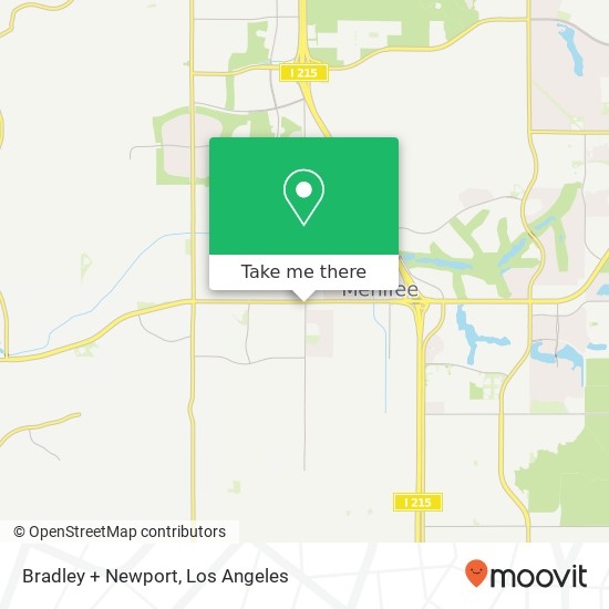 Bradley + Newport map