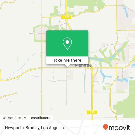 Newport + Bradley map