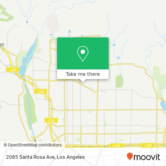 2085 Santa Rosa Ave map