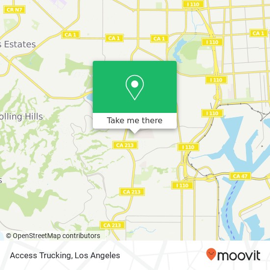 Mapa de Access Trucking