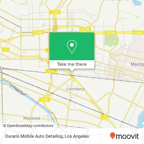 Duran's Mobile Auto Detailing map