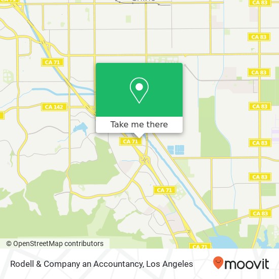 Rodell & Company an Accountancy map