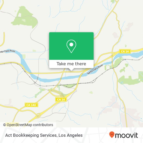 Mapa de Act Bookkeeping Services