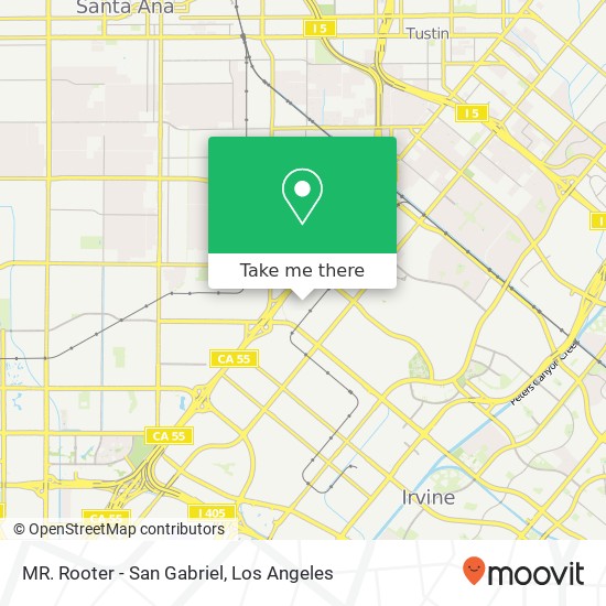 MR. Rooter - San Gabriel map