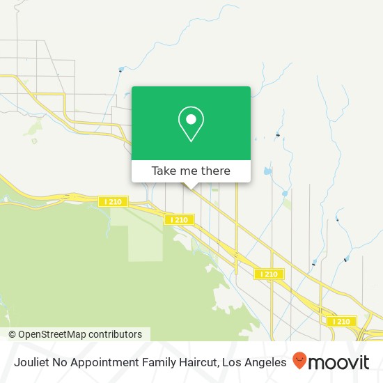 Jouliet No Appointment Family Haircut map