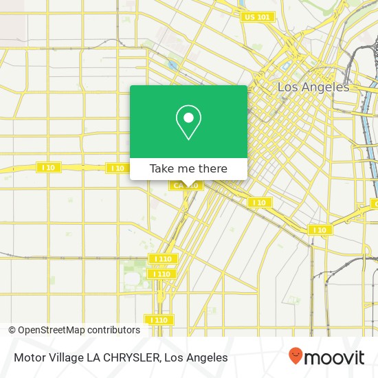 Motor Village LA CHRYSLER map