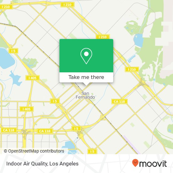 Mapa de Indoor Air Quality