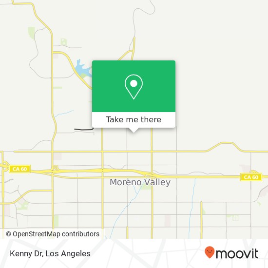 Kenny Dr map