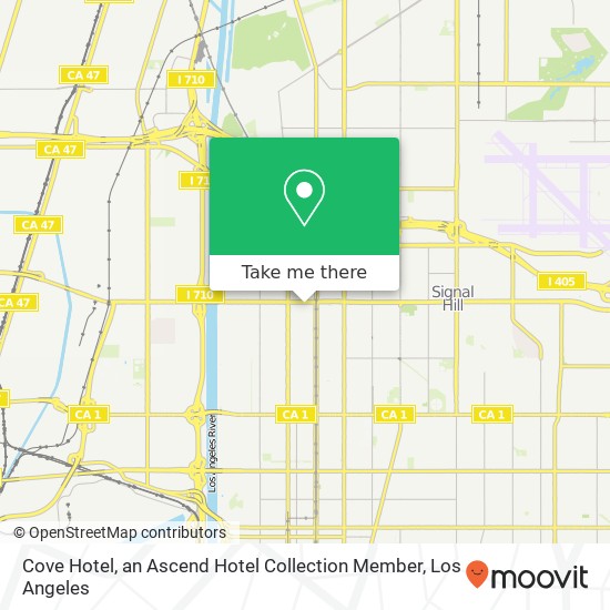 Cove Hotel, an Ascend Hotel Collection Member map