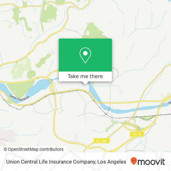 Mapa de Union Central Life Insurance Company