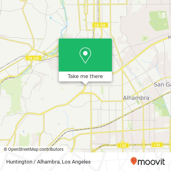 Mapa de Huntington / Alhambra