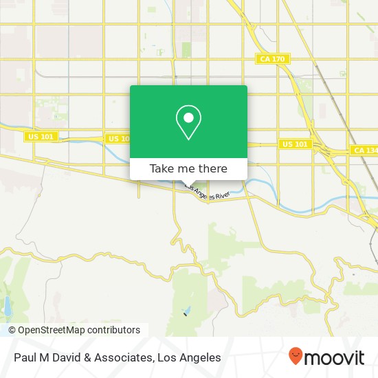 Paul M David & Associates map