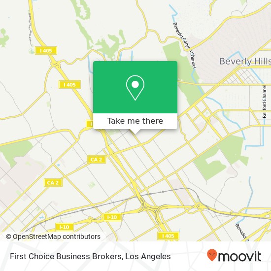 First Choice Business Brokers map