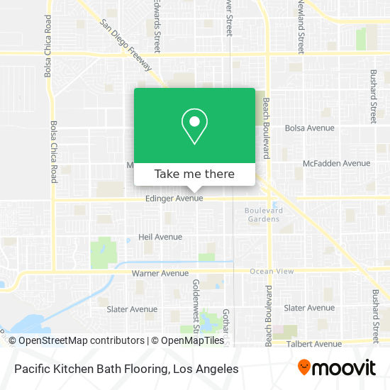 Mapa de Pacific Kitchen Bath Flooring