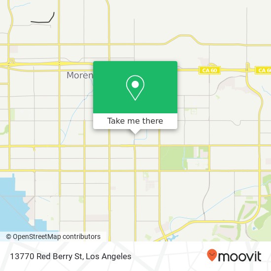 13770 Red Berry St map