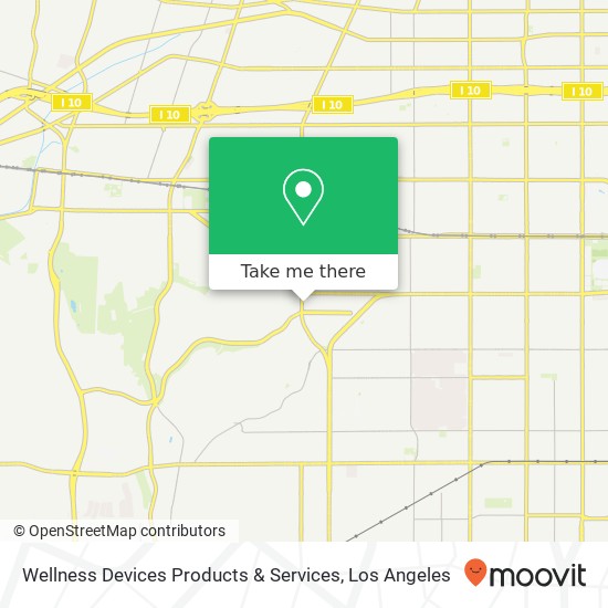 Wellness Devices Products & Services map