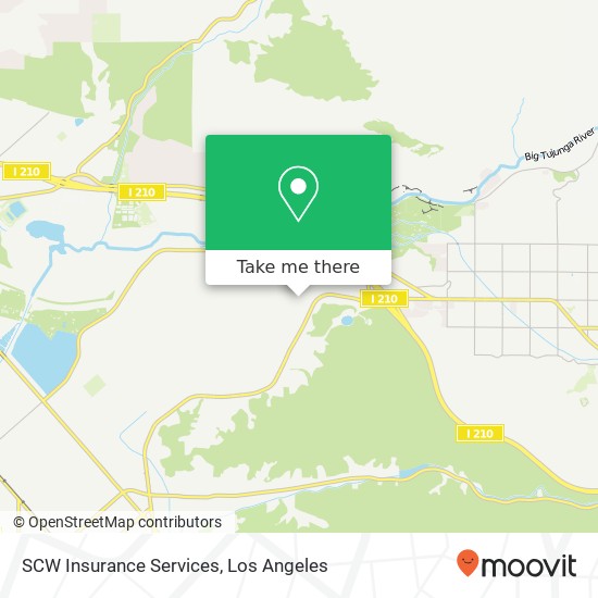 SCW Insurance Services map