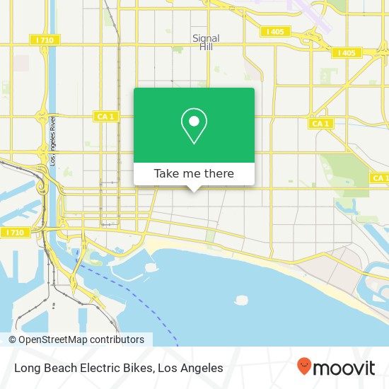Long Beach Electric Bikes map