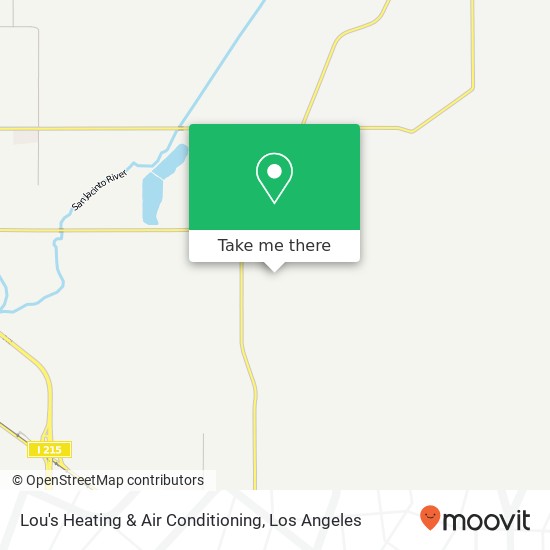 Lou's Heating & Air Conditioning map