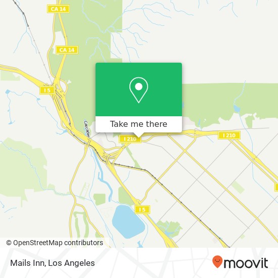 Mapa de Mails Inn