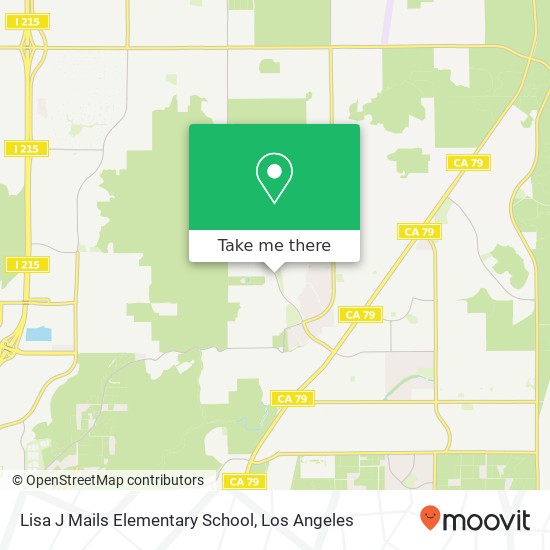 Lisa J Mails Elementary School map