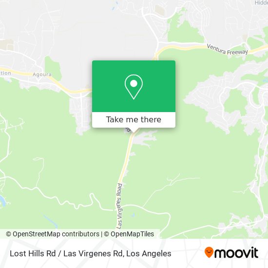 Lost Hills Rd / Las Virgenes Rd map