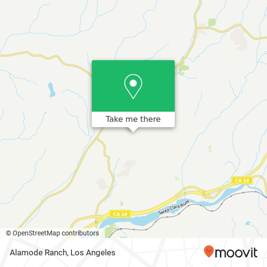 Alamode Ranch map