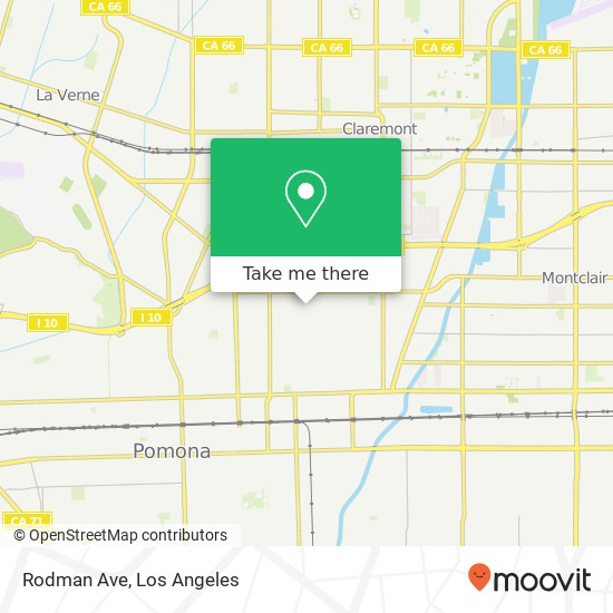 Mapa de Rodman Ave
