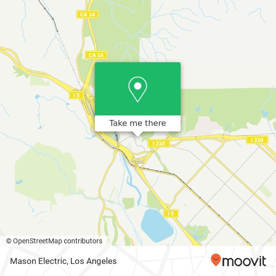 Mason Electric map