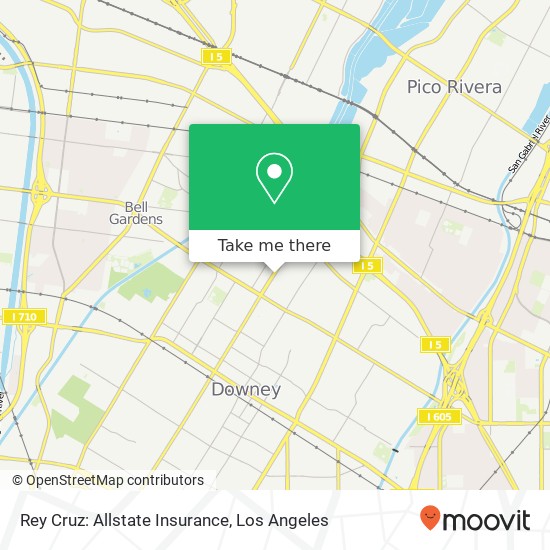 Rey Cruz: Allstate Insurance map