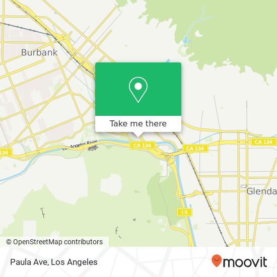 Paula Ave map