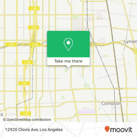 12920 Clovis Ave map