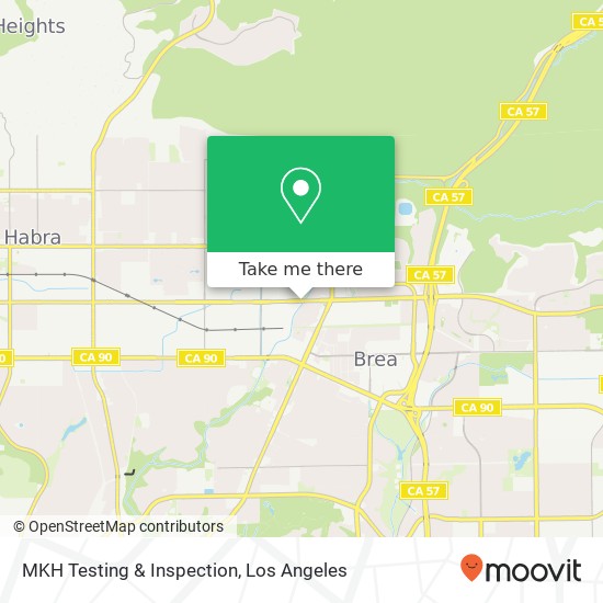 MKH Testing & Inspection map