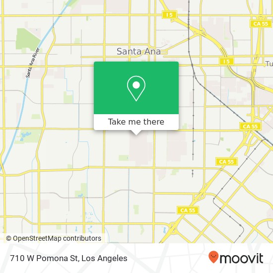 710 W Pomona St map