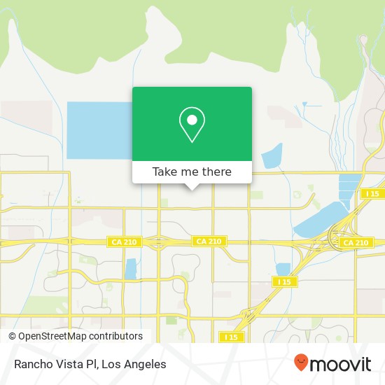 Rancho Vista Pl map