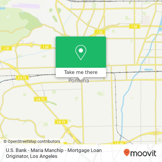 U.S. Bank - Maria Manchip - Mortgage Loan Originator map