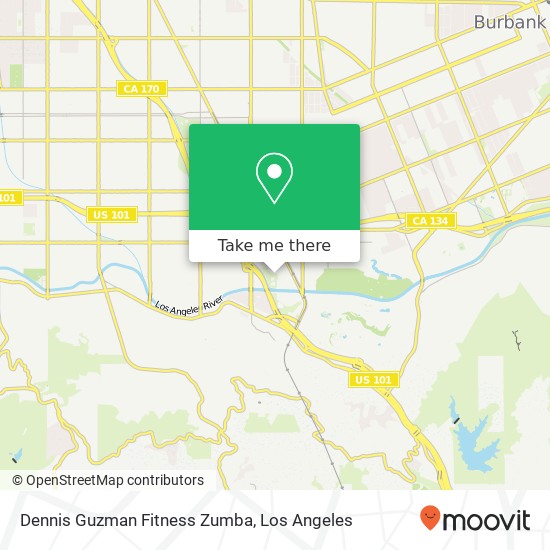 Dennis Guzman Fitness Zumba map