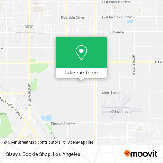 Sissy's Cookie Shop map