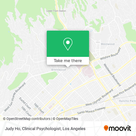 Judy Ho, Clinical Psychologist map