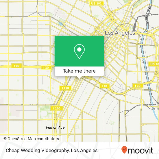 Mapa de Cheap Wedding Videography
