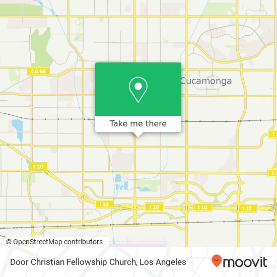 Door Christian Fellowship Church map