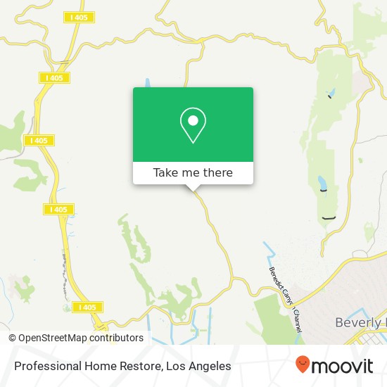 Mapa de Professional Home Restore