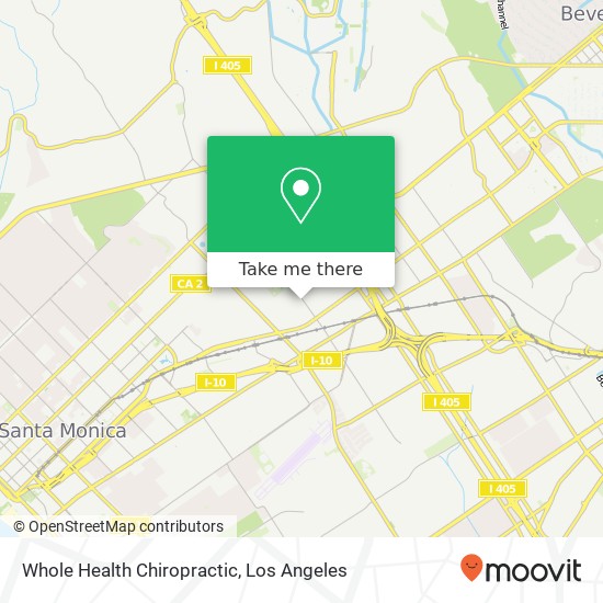 Mapa de Whole Health Chiropractic