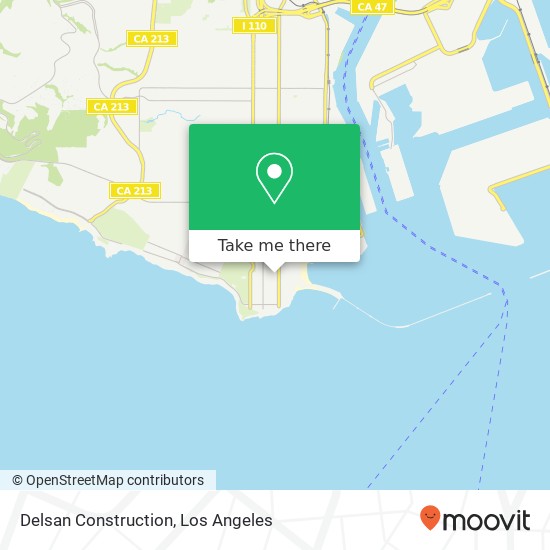 Delsan Construction map