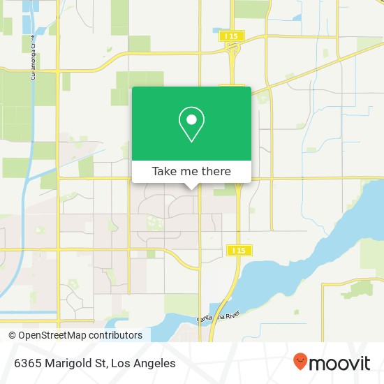 6365 Marigold St map