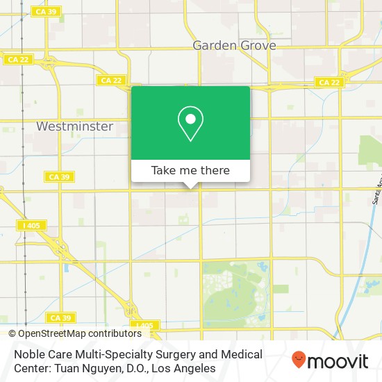 Noble Care Multi-Specialty Surgery and Medical Center: Tuan Nguyen, D.O. map