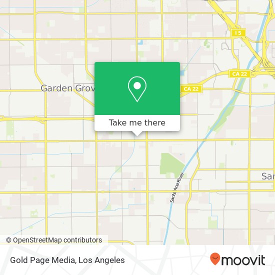 Gold Page Media map