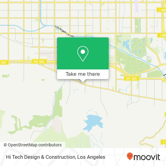 Hi Tech Design & Construction map