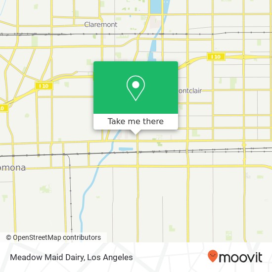 Meadow Maid Dairy map