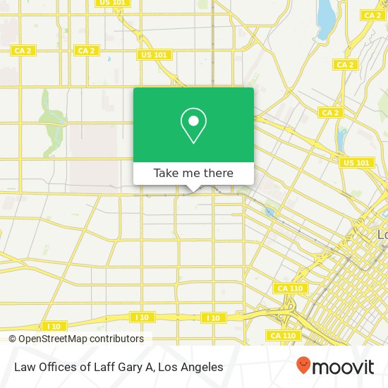 Mapa de Law Offices of Laff Gary A